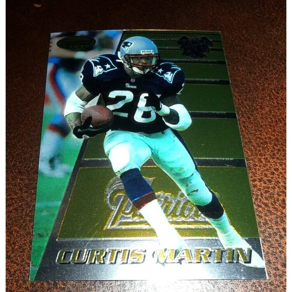 1996 Bowman Best  CURTIS MARTIN New England Patriots